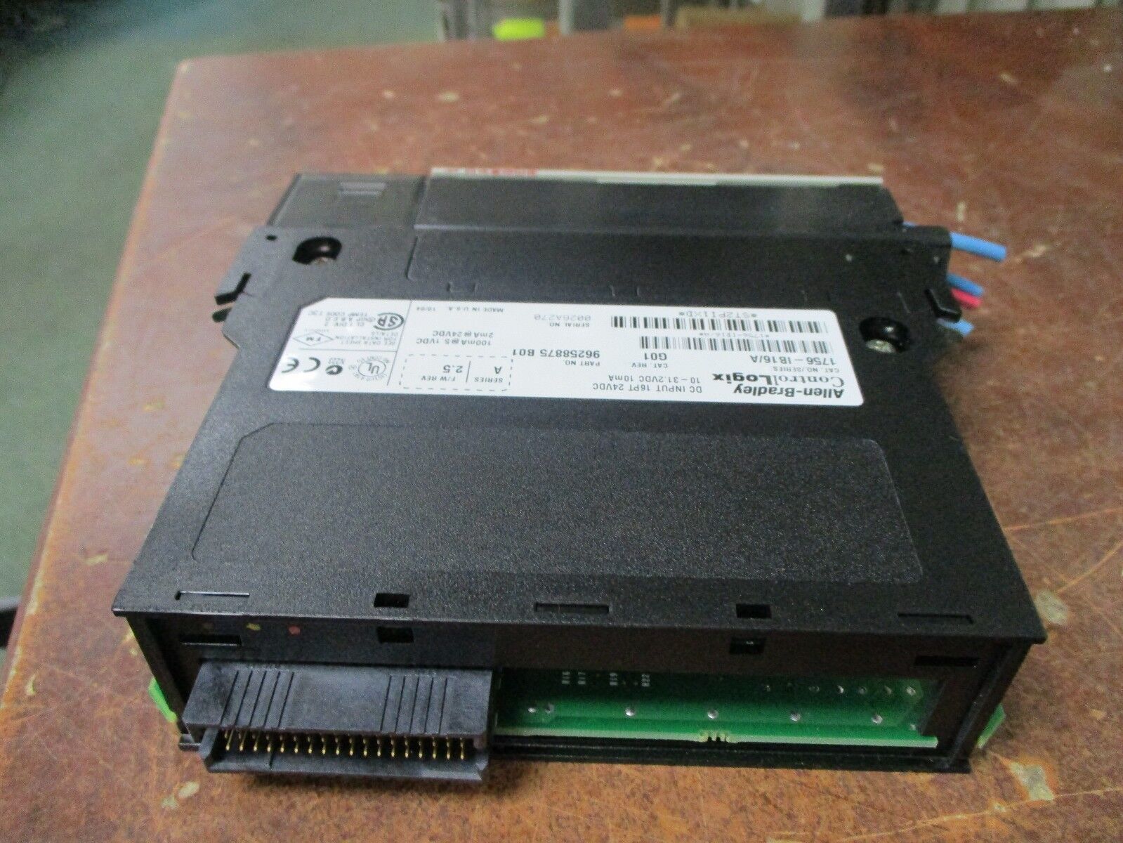 Allen-Bradley ControlLogix DC Input Module 1756-IB16/A Rev. G01 F/W: 2.5 Used