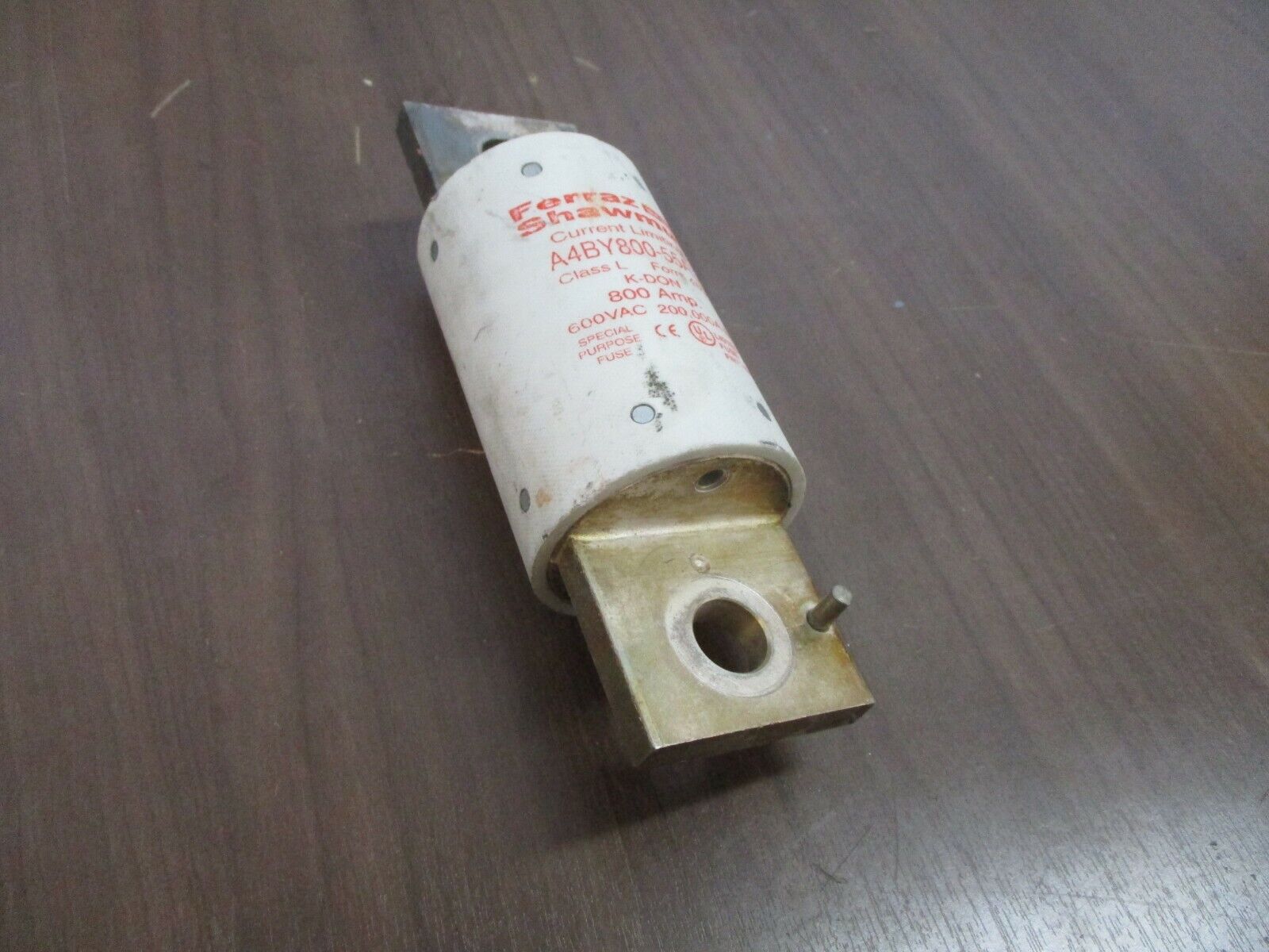 Ferraz Shawmut Fuse A4BY800-55AL 800A 600V Used
