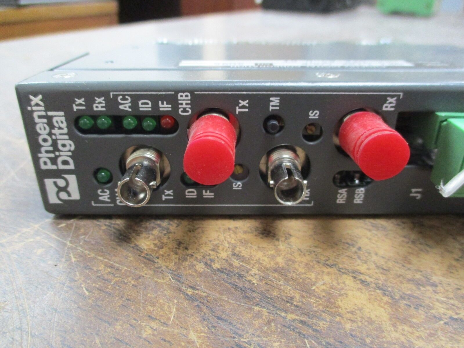 Phoenix Digital Optical Link Coupling Module OLC-DPR-85-D-ST Used