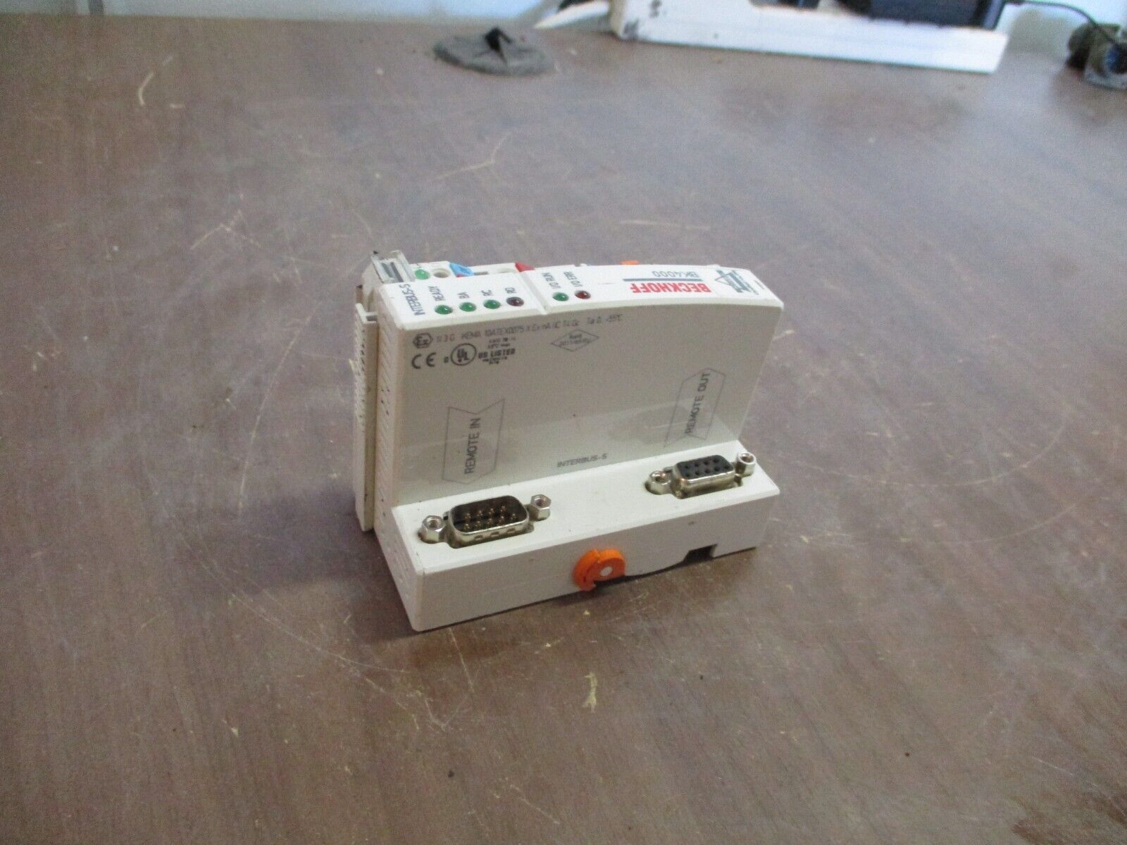 Beckhoff Interbus Coupler BK4000 24VDC 500kBaud Used