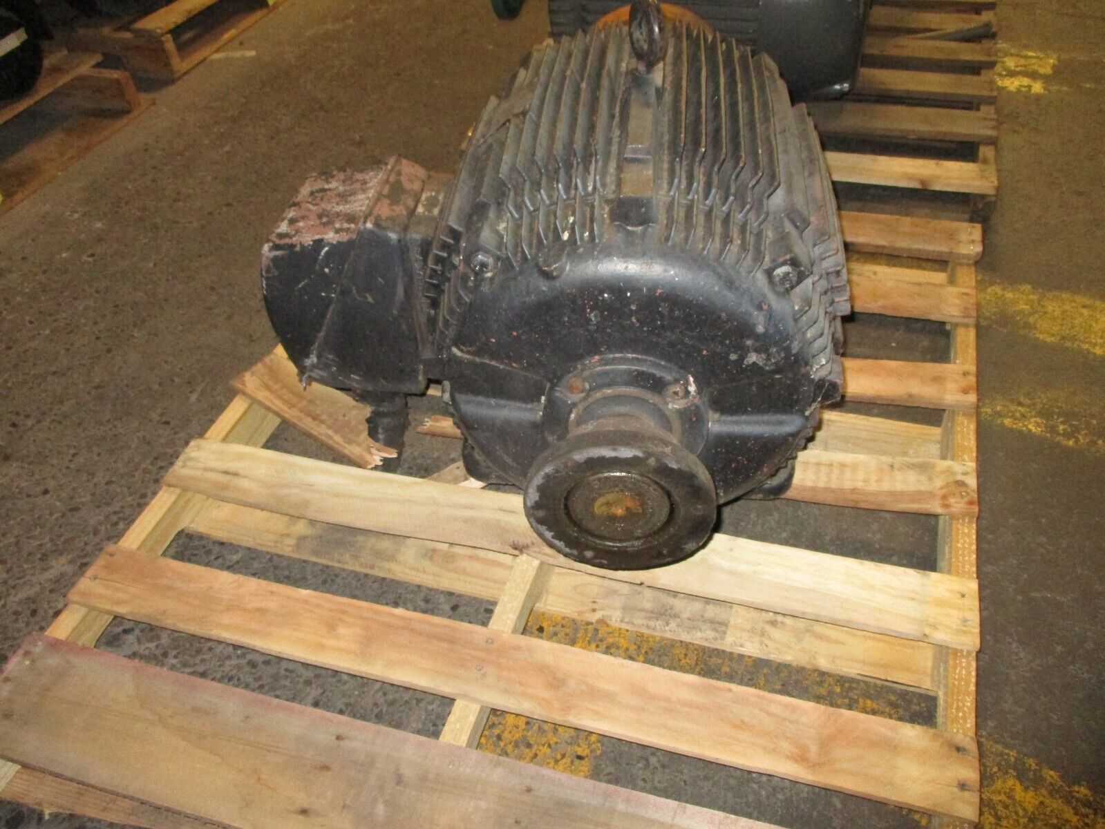 Westinghouse AC Motor 71C17895 40HP 460V 55A 60Hz 3Ph Used