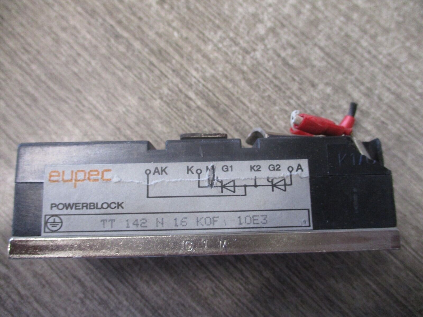 Eupec Powerblock TT 142 N 16 K0F 10E3 Used