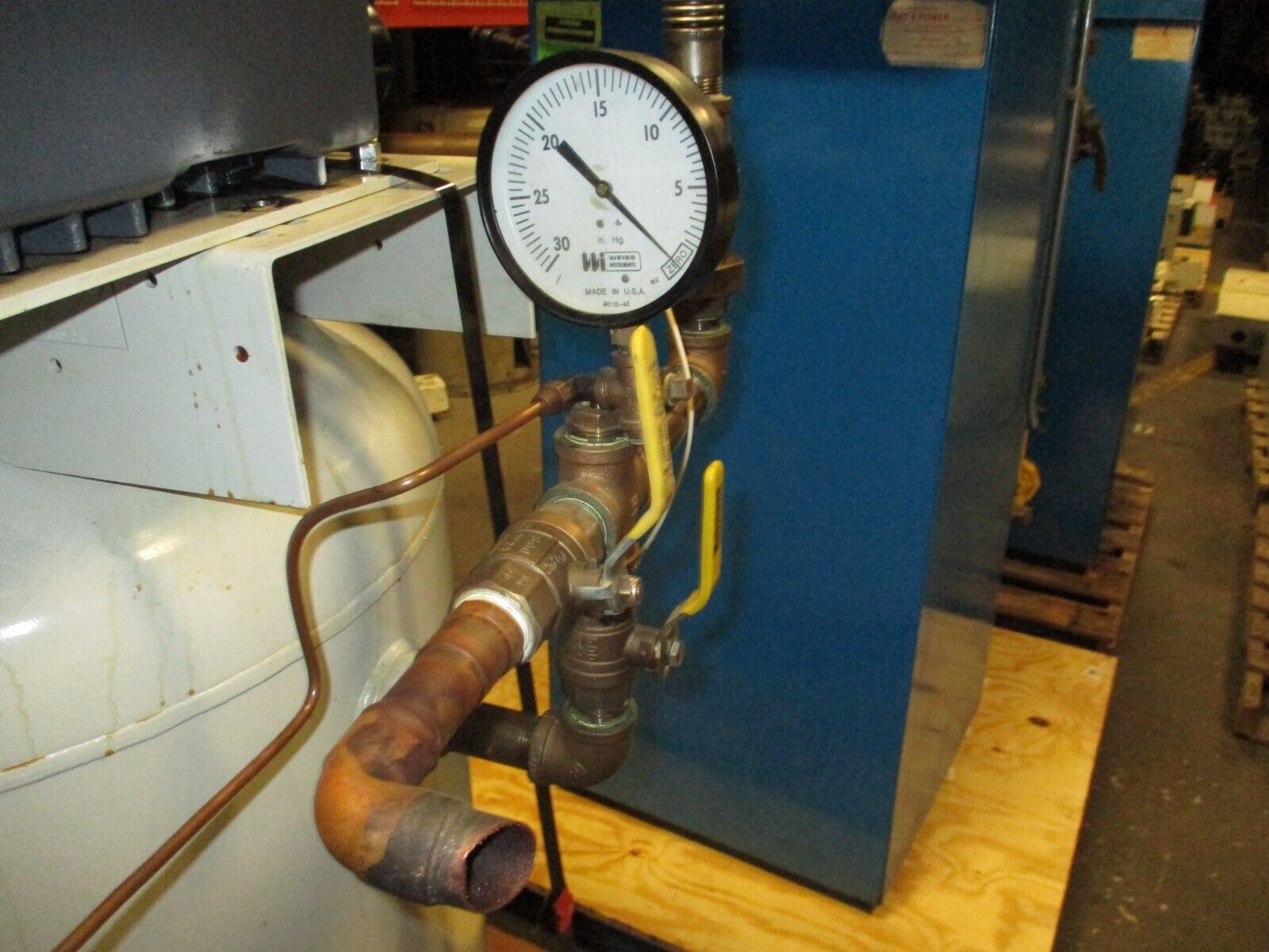 Powerex Air Compressor SPL2887571 2HP 80-Gallon Tank 16 SCFM 208V 3Ph 60Hz Used