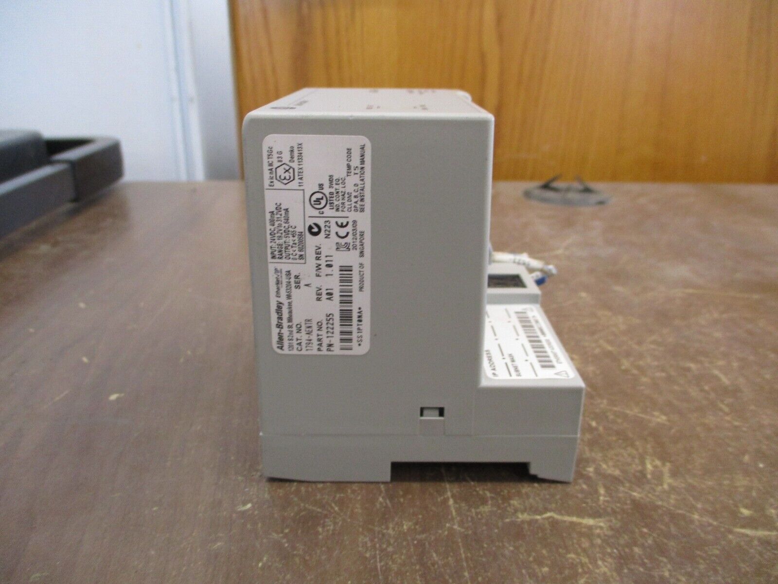 Allen-Bradley Flex I/O EtherNET/IP Redundant Media Adapter Module 1794-AENTR