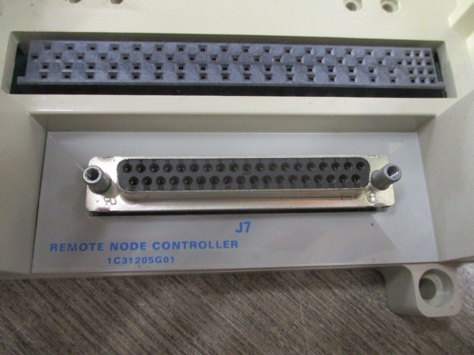 Emerson Ovation Remote Node Base Assembly 1C31205G01 Rev. 13 Used