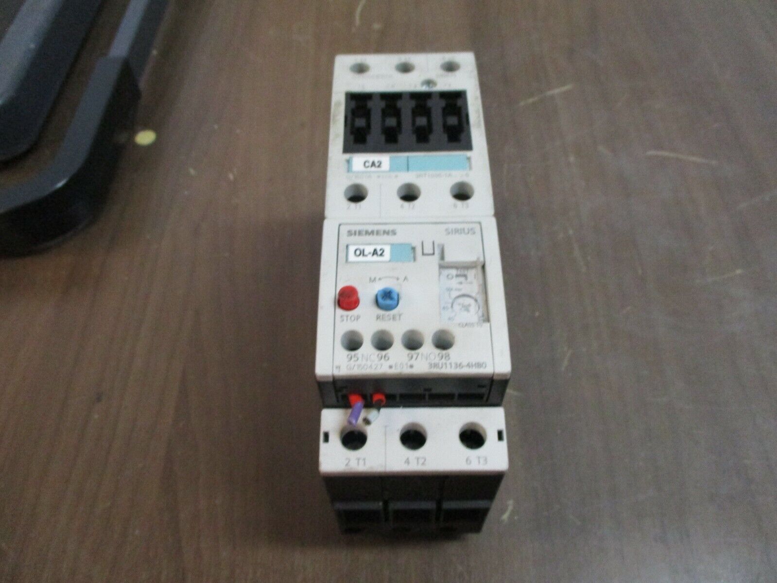 Siemens Sirius Starter 3RT1035-1A..0 / 3RU1136-4HB0 24V Coil Trip: 40-50A 600V