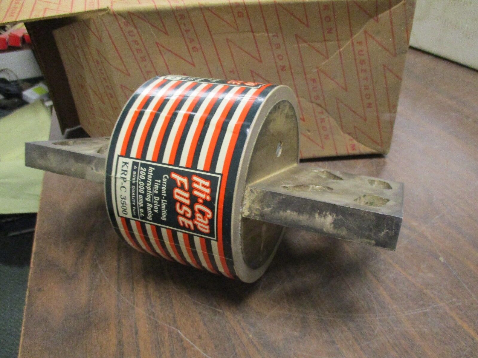 Buss Hi-Cap Fuse KRP-C 3500 600V 3500A New Surplus