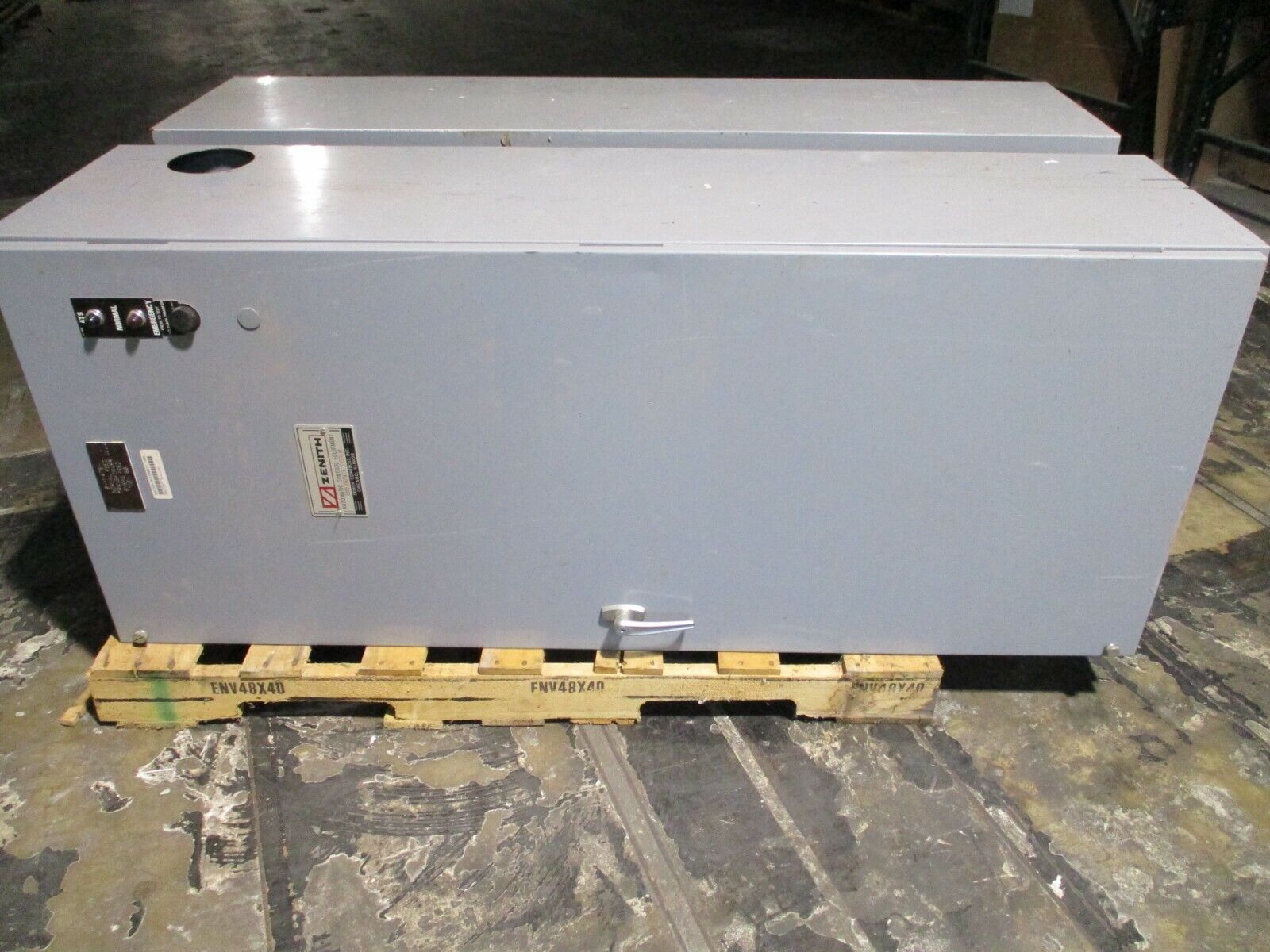 Zenith Automatic Transfer Switch ZTSH40EC-4AAAAELLPRTUW 400A 3Ph 60Hz Used