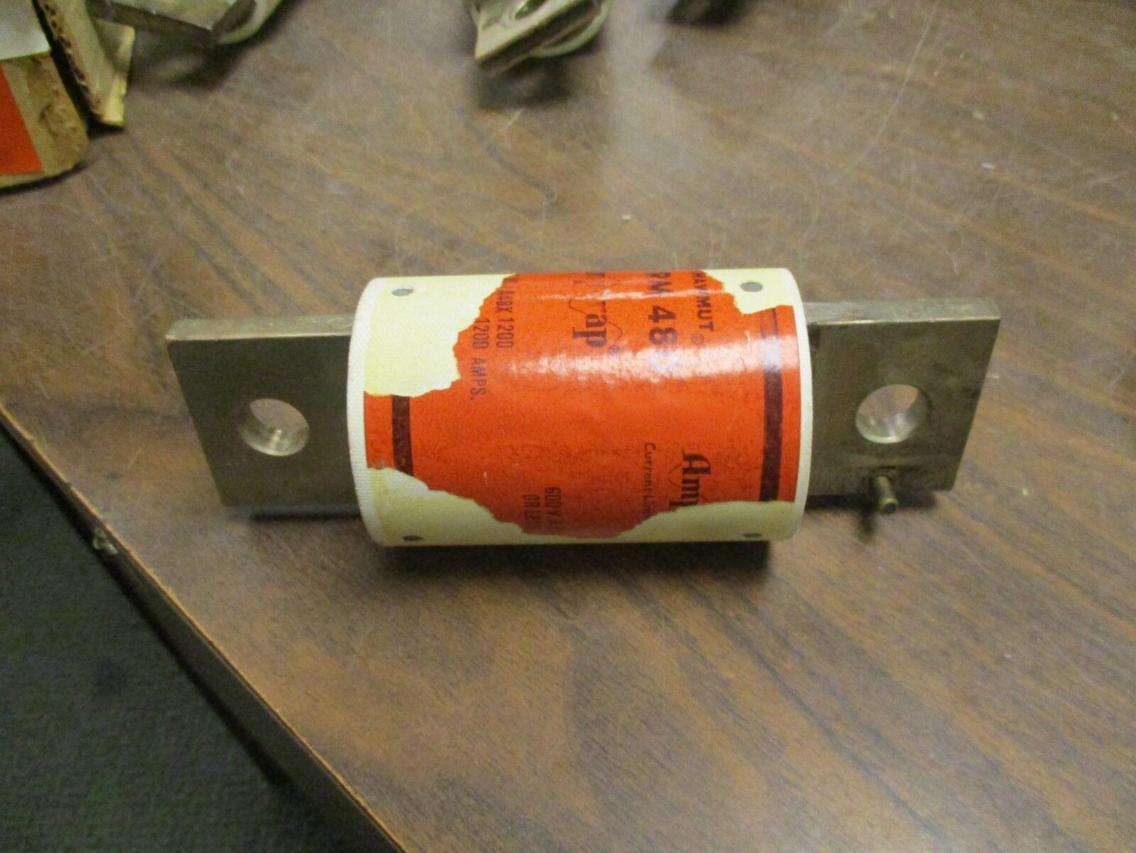 Shawmut Amptrap Current Limiting Fuses A4BX1200-55ALR 1200A 600V Used