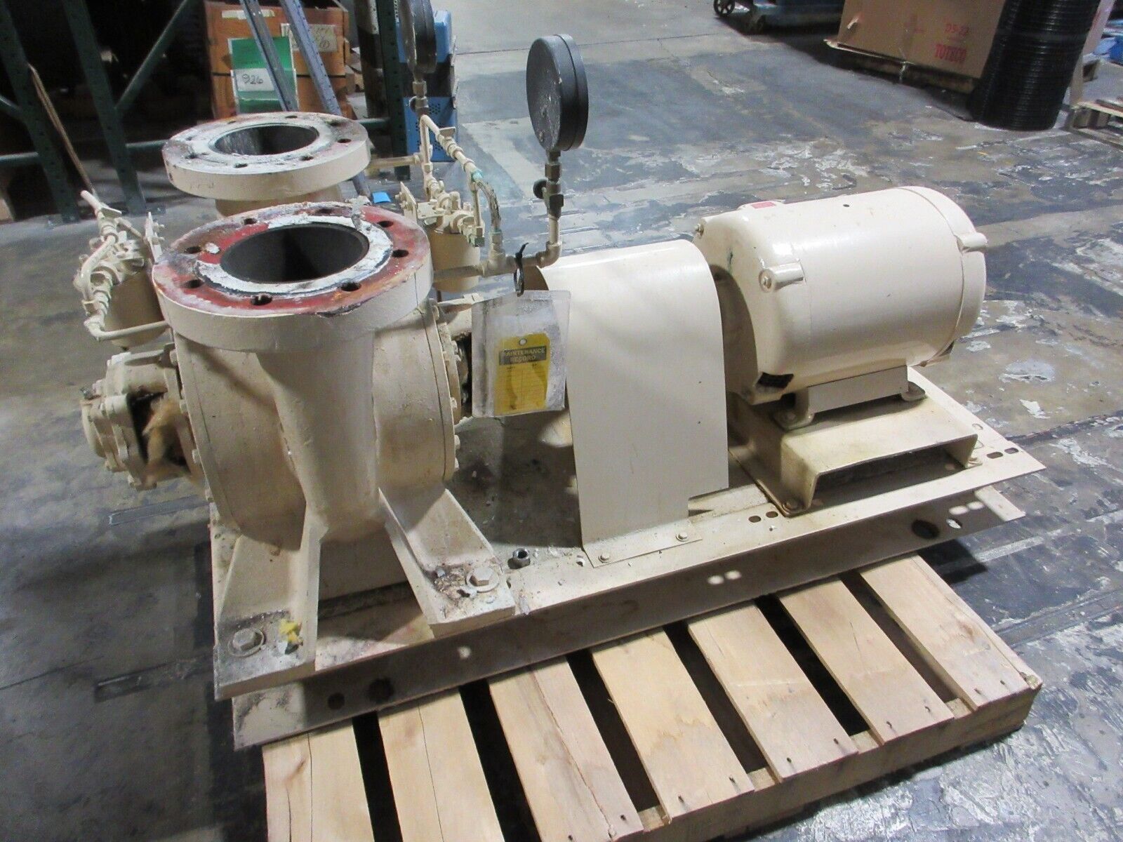 Bell & Gossett 6X6X12 Pump VSC-S 10-3/4 BFW RHR Q6290 30HP 1750RPM 540GPM Used