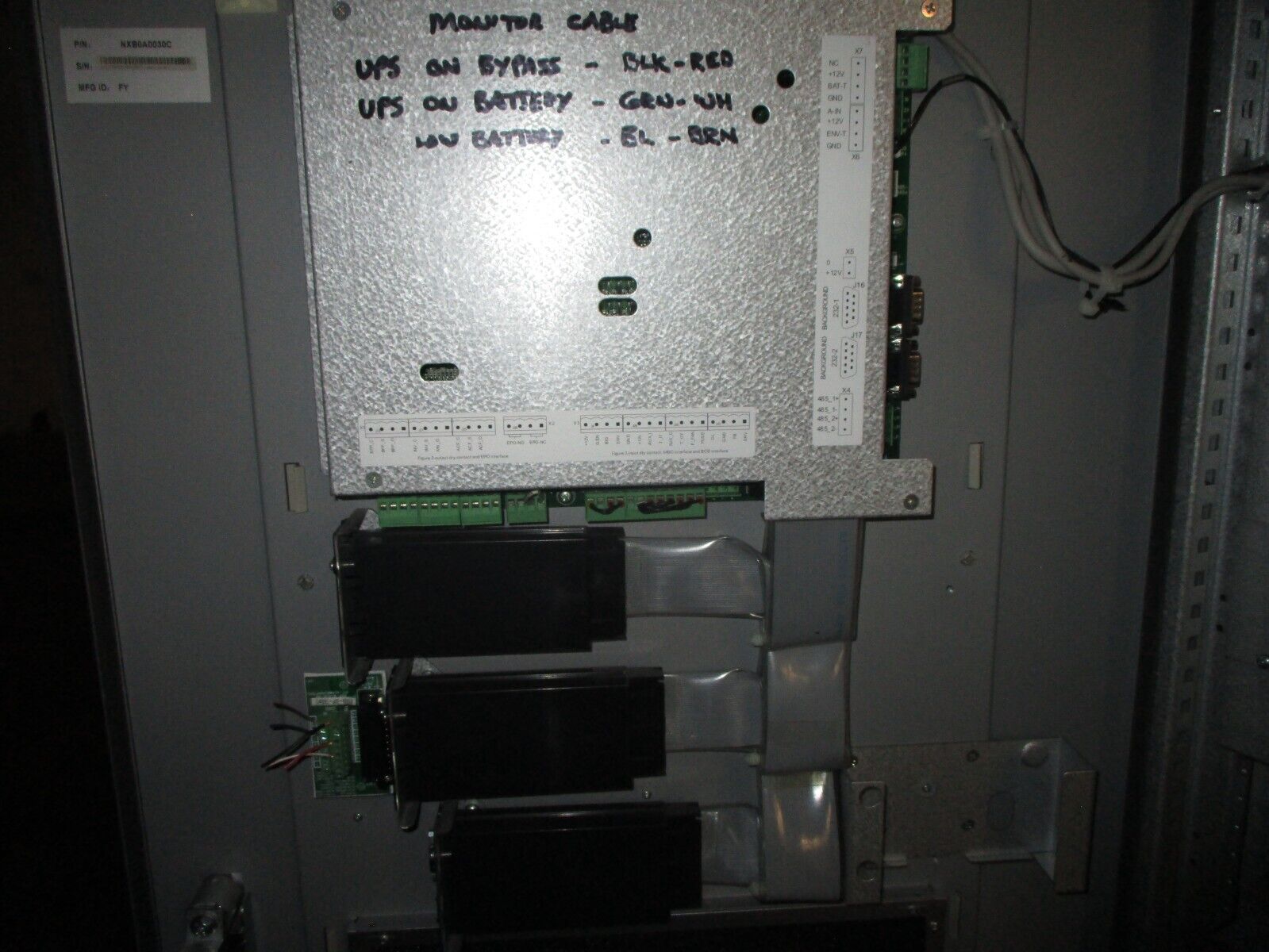 Emerson Liebert NXB 30 UPS 38SA030C0CHR 30KVA 24kW *Bent Key* Used