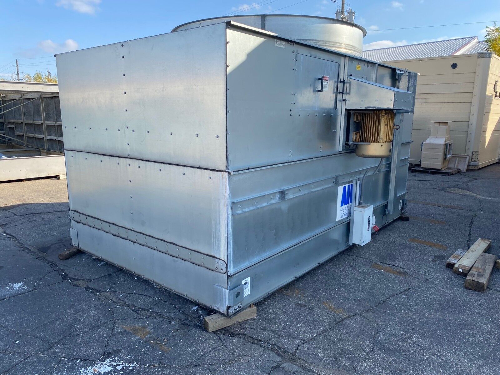 Evapco Evaporative Ammonia Condenser ATC-442E-1G, 313 Ton, MFD 2016 Used