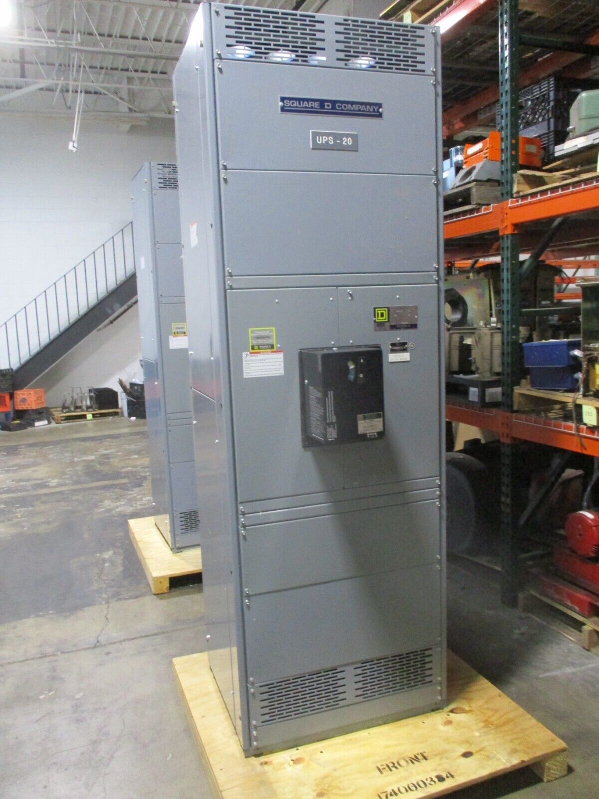 Square D DC Breaker Disconnect PAF362000DC2100 2000A 500VDC Encl: 19410373-001