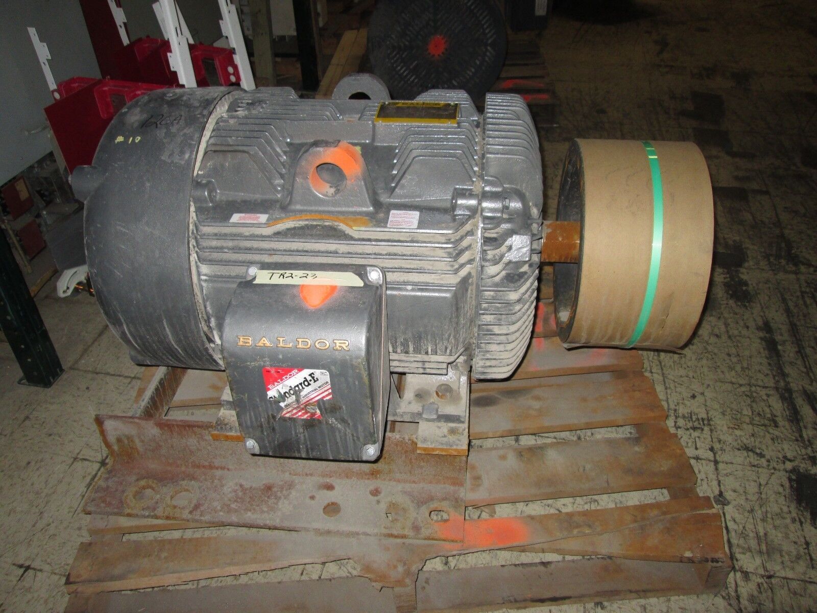 Baldor Motor M4409T 100HP 1200 RPM's 444T Frame 230/460V 240/120A