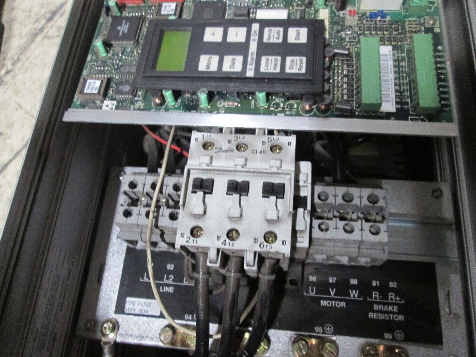 Danfoss VLT 3542 AC Drive 175H7375 40HP Used