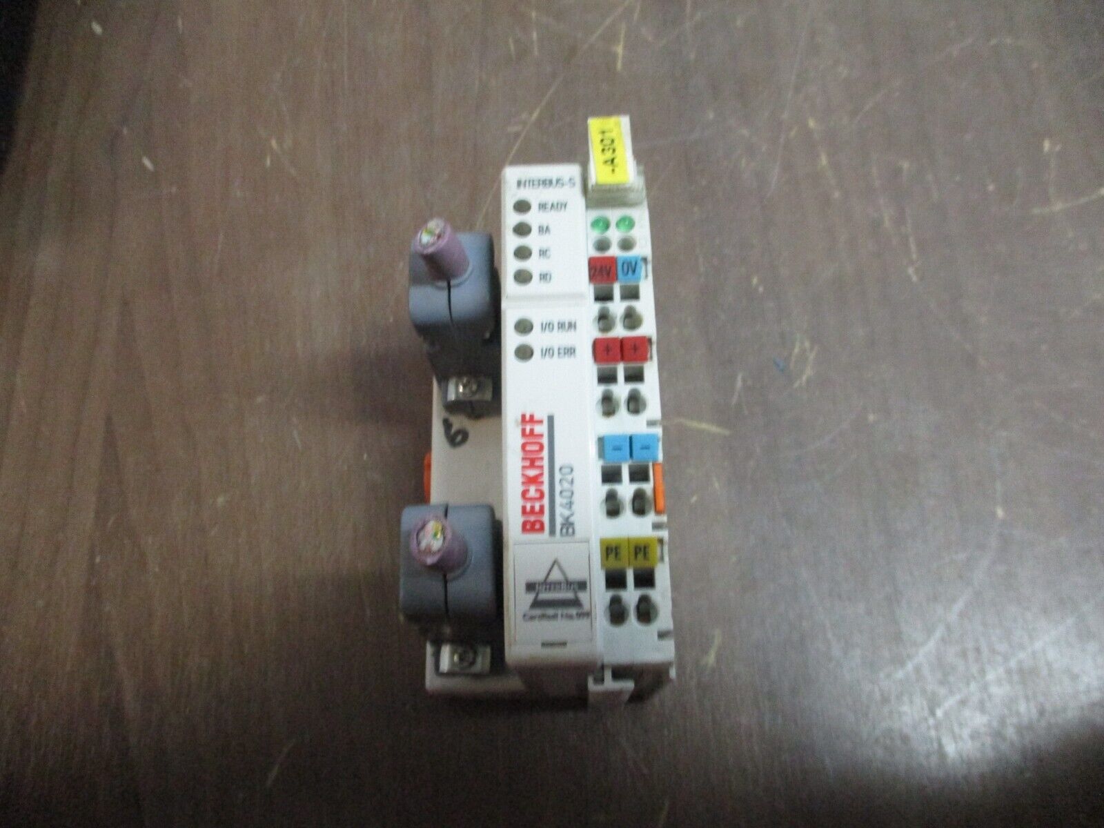 Beckhoff Interbus Coupler BK4020 24VDC 500kBaud Used