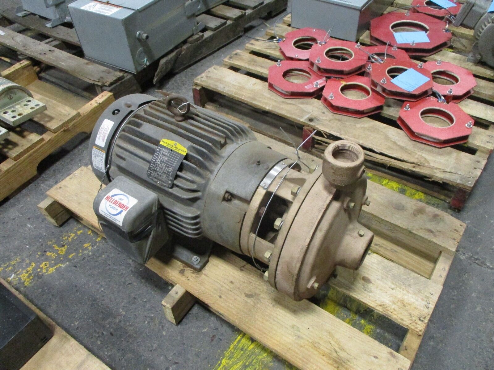 Environmental Treatment Systems Inc. Hellbender DAF Pump HB60 60GPM 15HP 3500RPM