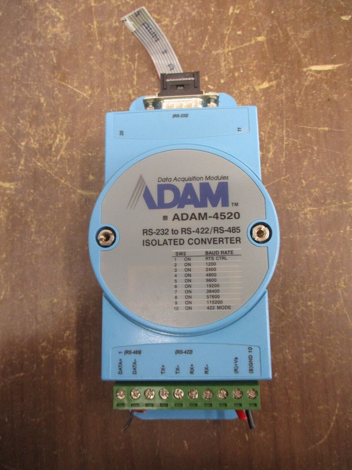 Adam Isolated Converter ADAM-4520 RS-232 to RS-422/RS-485 Used