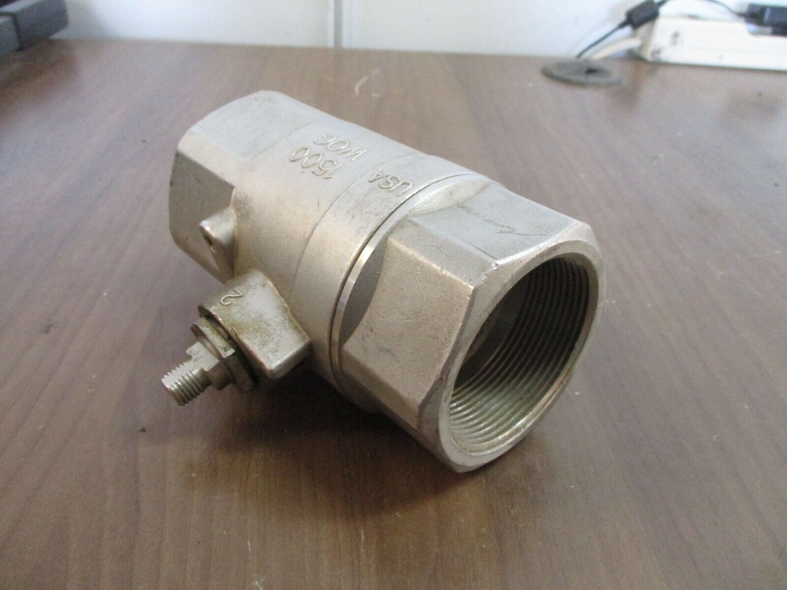Apollo Stainless Steel Ball Valve Size: 2" 1500 WOG *No Handle* Used