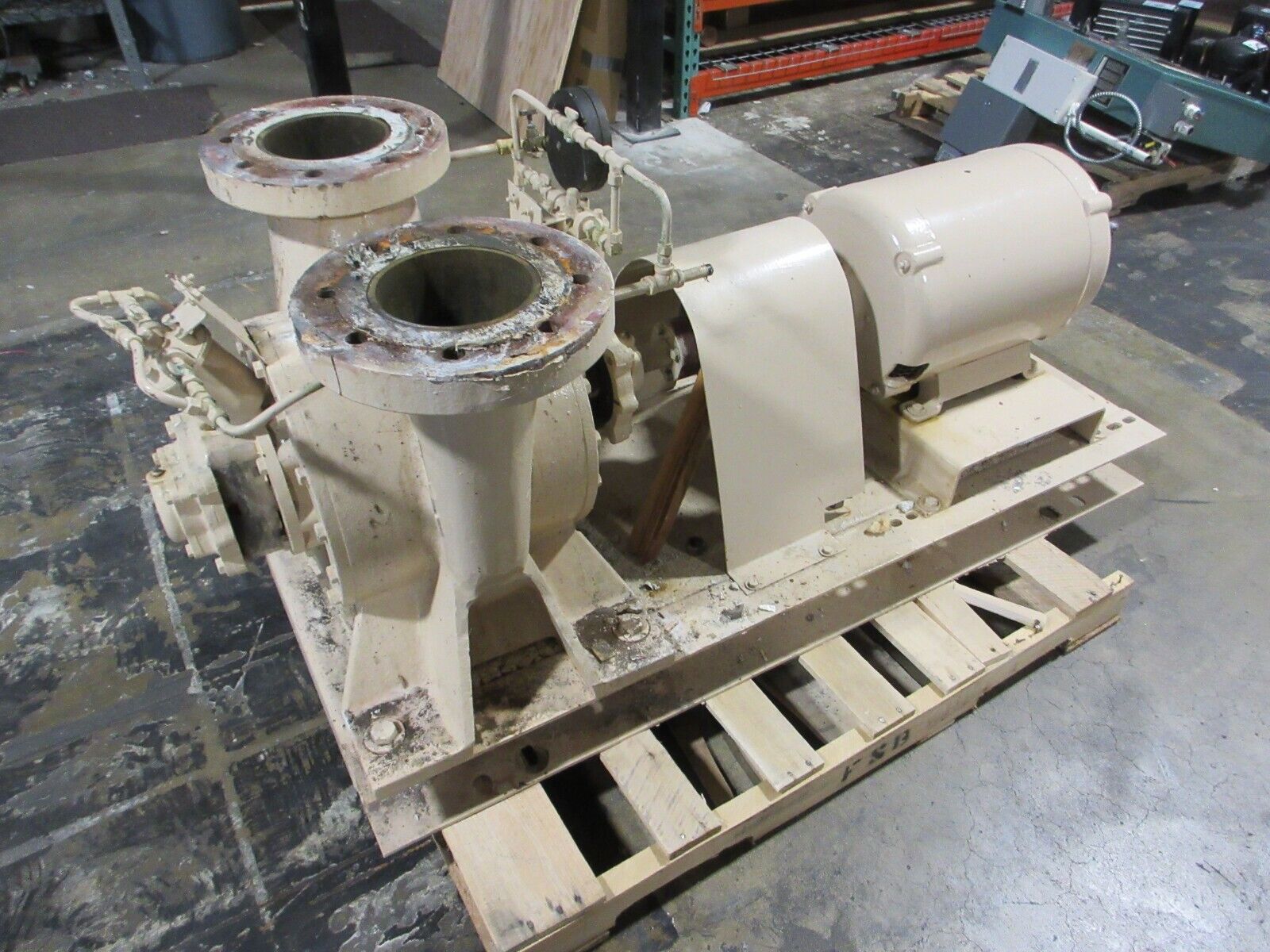 Bell & Gossett 6X6X12 Pump VSC-S 10-3/4 BFW RHR Q62901 540GPM 30HP 1750RPM Used