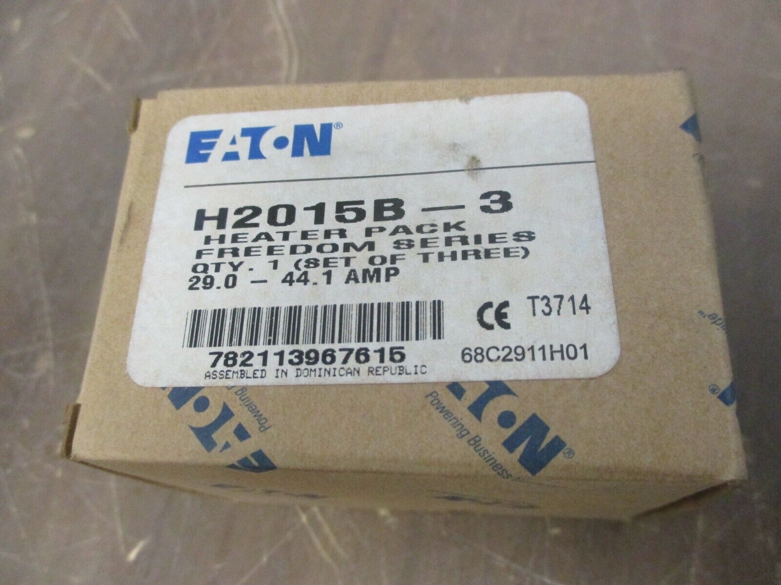 Eaton Freedom Series Heater Pack H2015B 29.0-44.1A New Surplus **Set of 3**