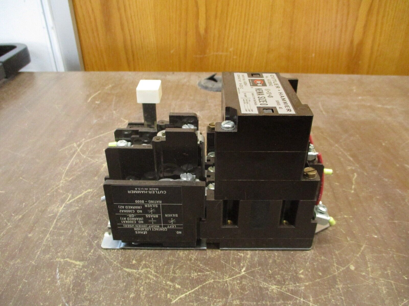 Cutler-Hammer Size 0 Starter A10BN0 Ser. A1 120V Coil 18A Used