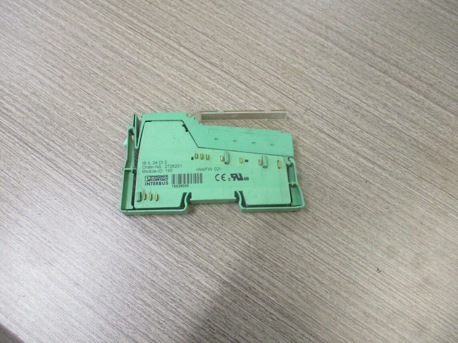 Phoenix Contact Interbus Inline Digital Input Terminal 2726201 HW:02 Used