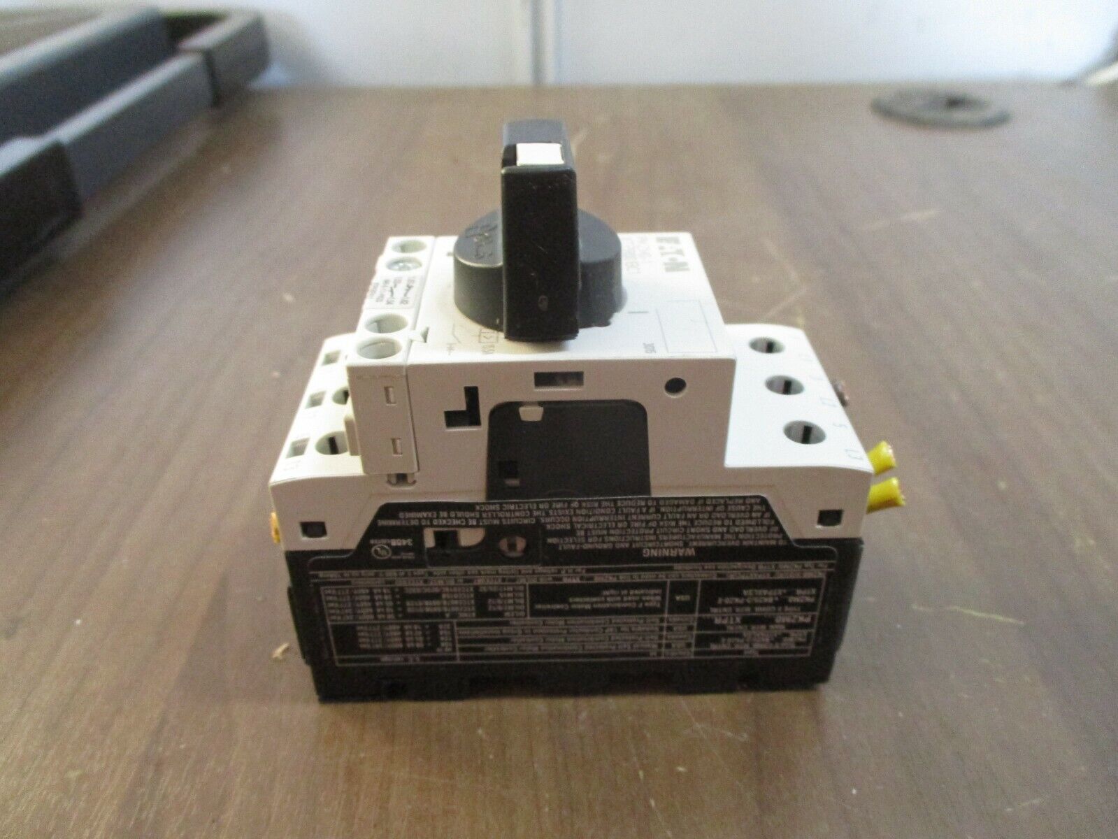 Eaton Manual Starter PKZM0-1 XTPR001BC1 Trip: 0.63-1A Used
