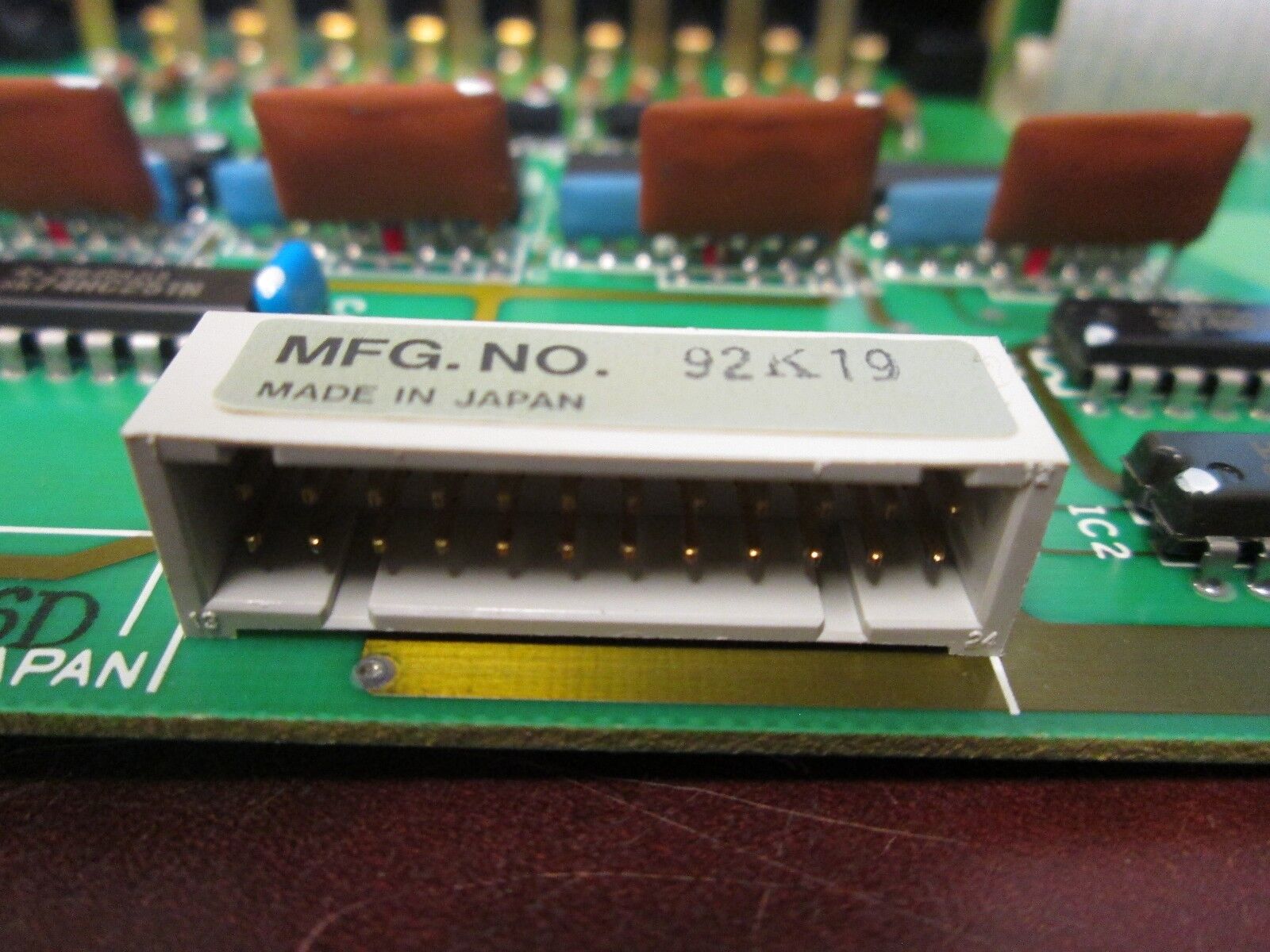 Reliance Shark XL Series Input Module 45C946 24VDC Input Used - Broken Side Tab