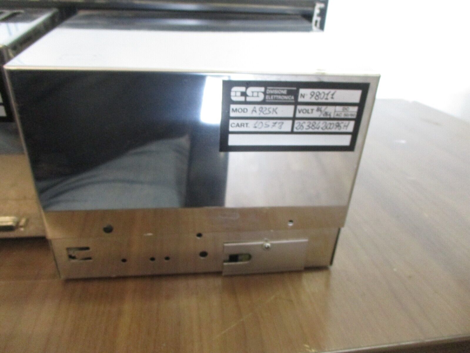 CS Elettronica Operator Interface Panel A925K 84VDC 264VAC Used