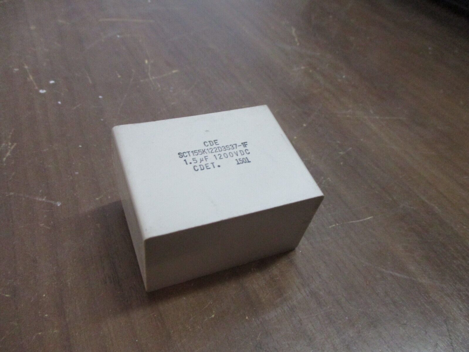 CDE Capacitor SCT155K122D3S37-1F 1.5uF 1200VDC Used