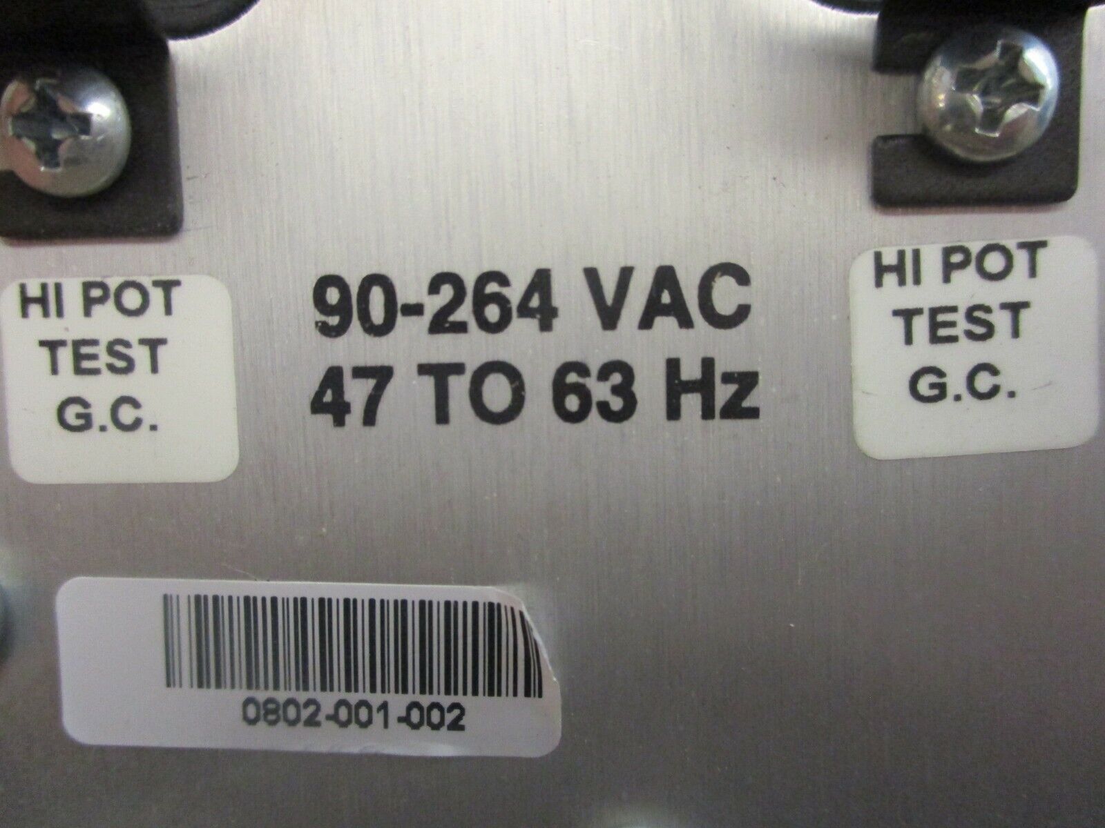 Compressor Controls Corp. Vanguard Power Panel Series 5 350W 90-240VAC 47-63Hz