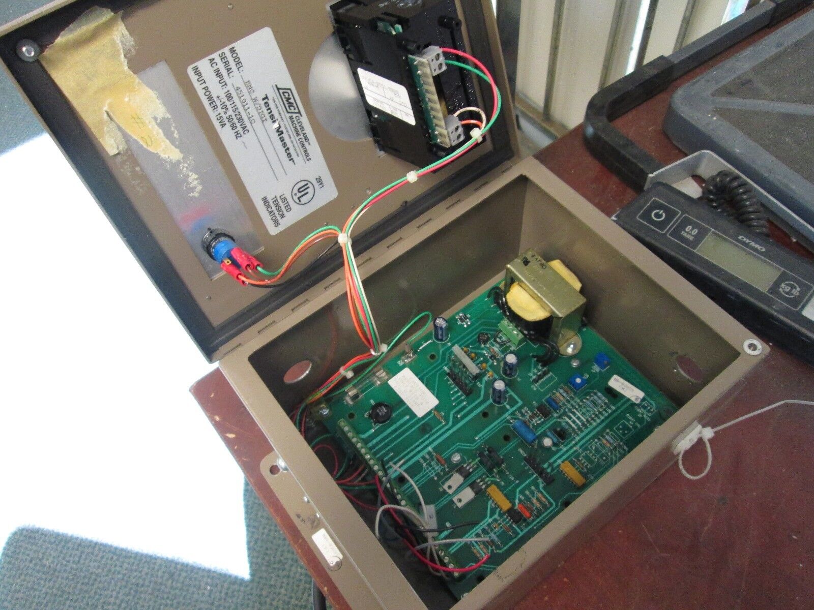 Cleveland-Kidder Tensi-Master ENC W/DIGI Inputs: 100/115/230VAC 15VA Used