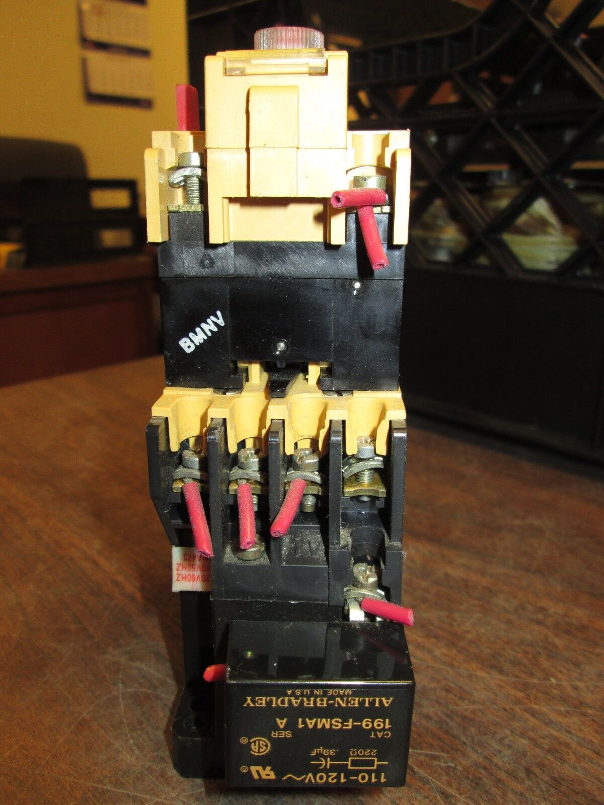 Allen-Bradley Contactor 700-F310A1 196-FTB 199-FSMA1 120V Coil Used