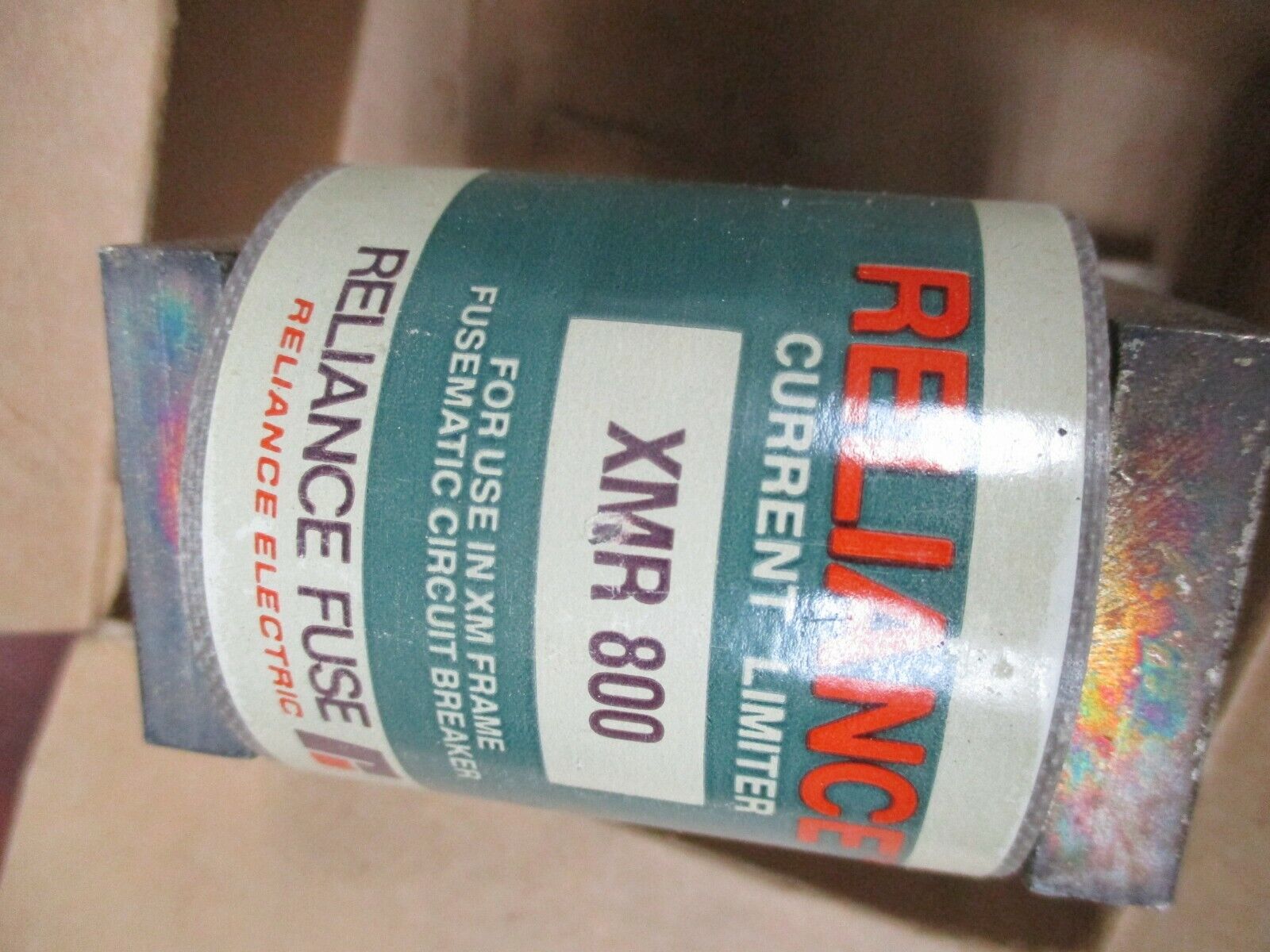 Reliance Circuit Breaker Fuse XMR 800 800A New Surplus