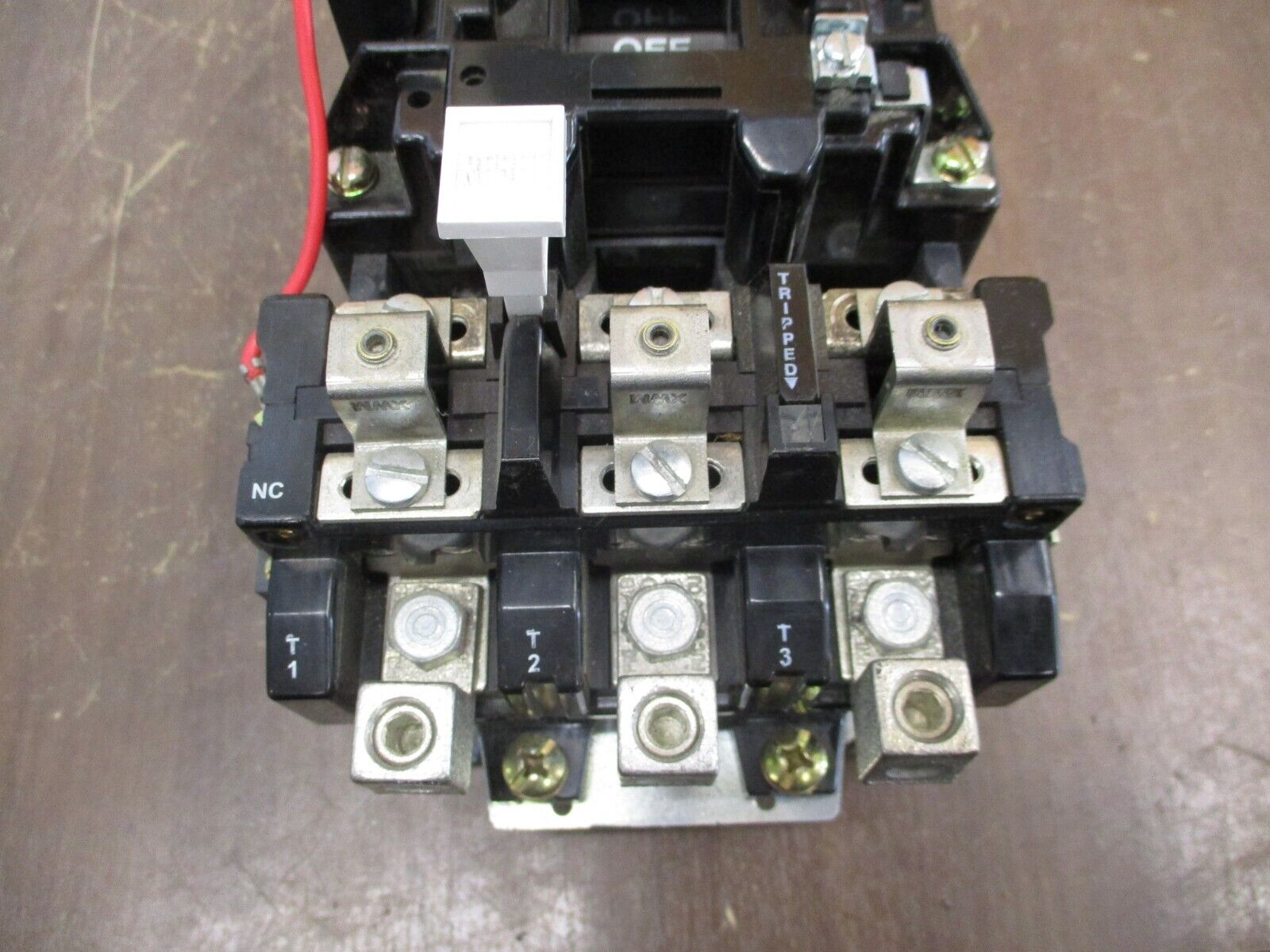 Allen-Bradley Size 3 Starter 509-DOD Ser. A 120V Coil 90A 600V Used