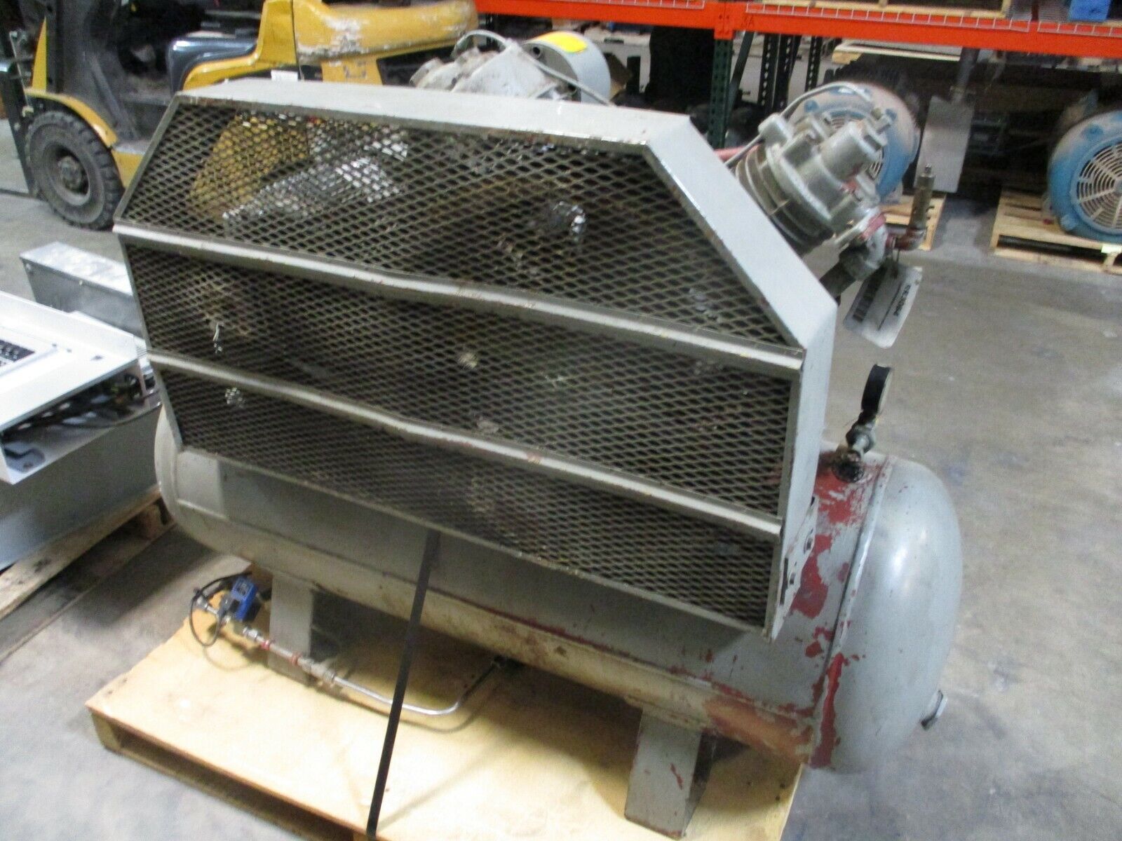 Dresser Air Compressor 600 10HP 1750RPM 460/230V 12.9/25.7A 3Ph Used