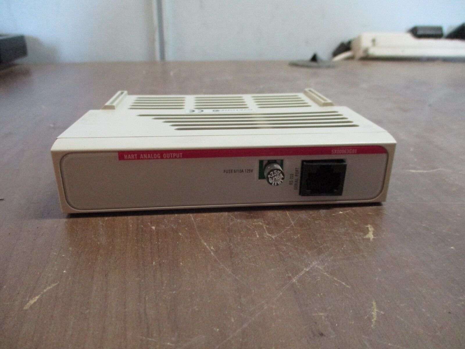 Emerson Ovation Hart Analog Output Module 5X00063G01 Rev. 04 Used