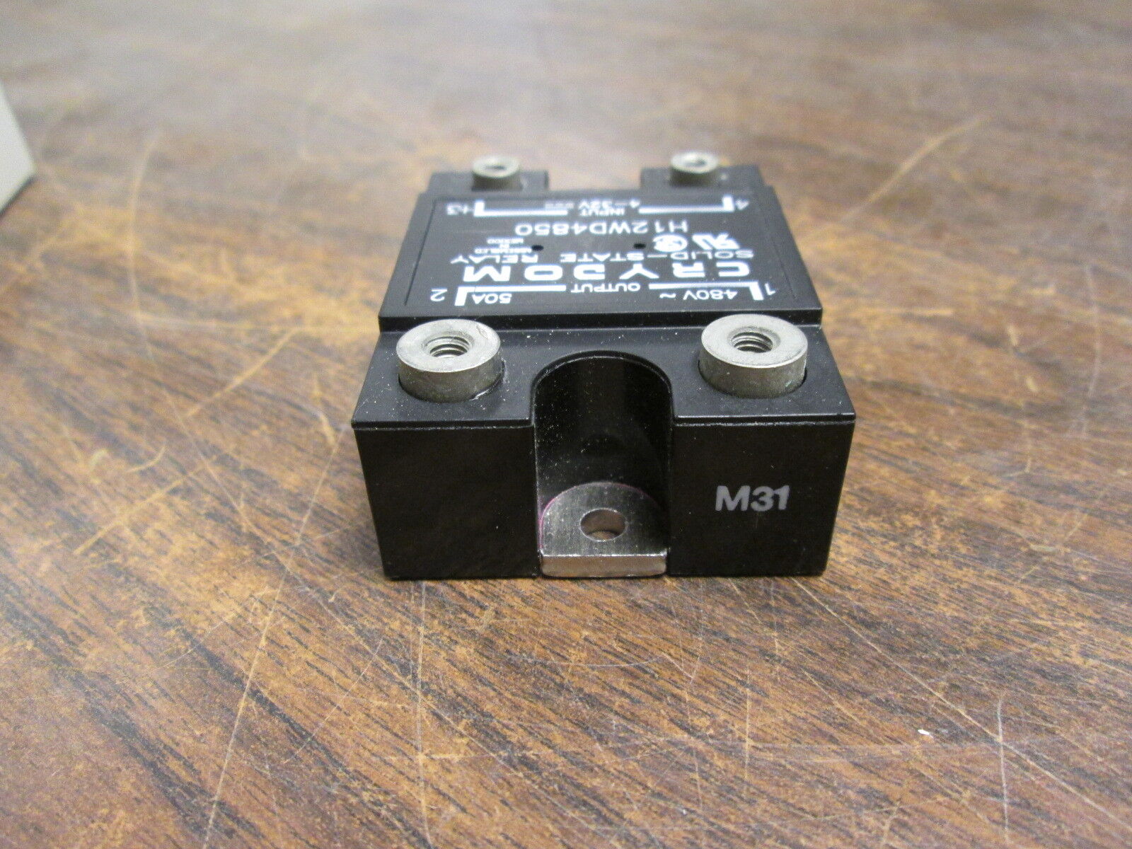 Crydom Solid State Relay H12WD4850 Input: 4-32VDC Output: 480VAC 50A New Surplus