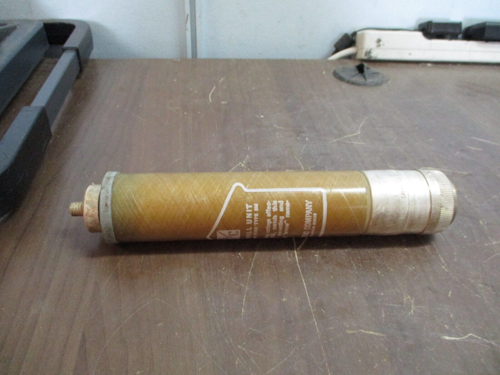 S&C SM-5 Fuse Refill Unit 132150-R4 100E 14.4kV Used