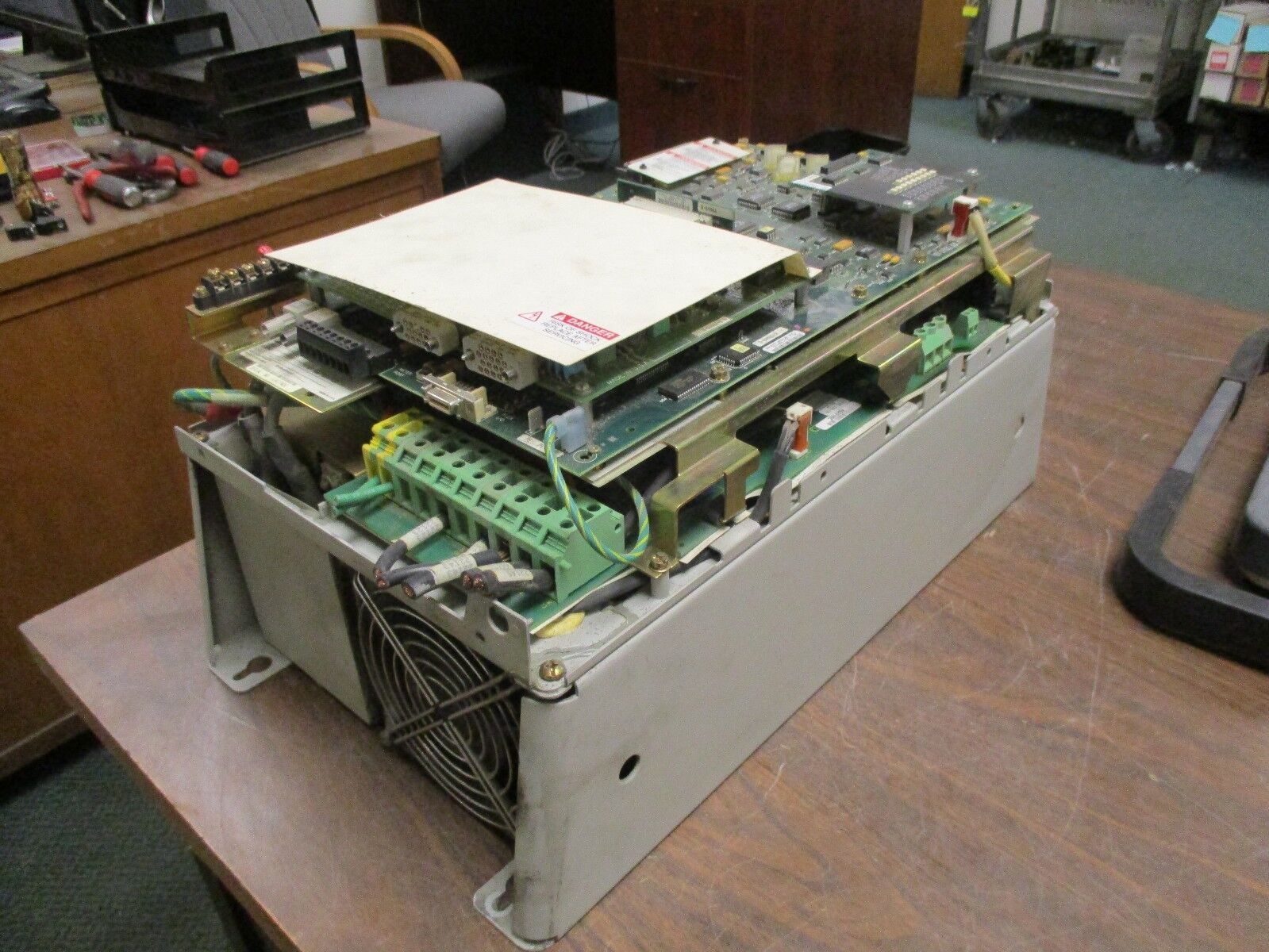 Allen-Bradley DC-AC Drive SA3100-R030-AX-L6R 30HP *Open Chassis* Used