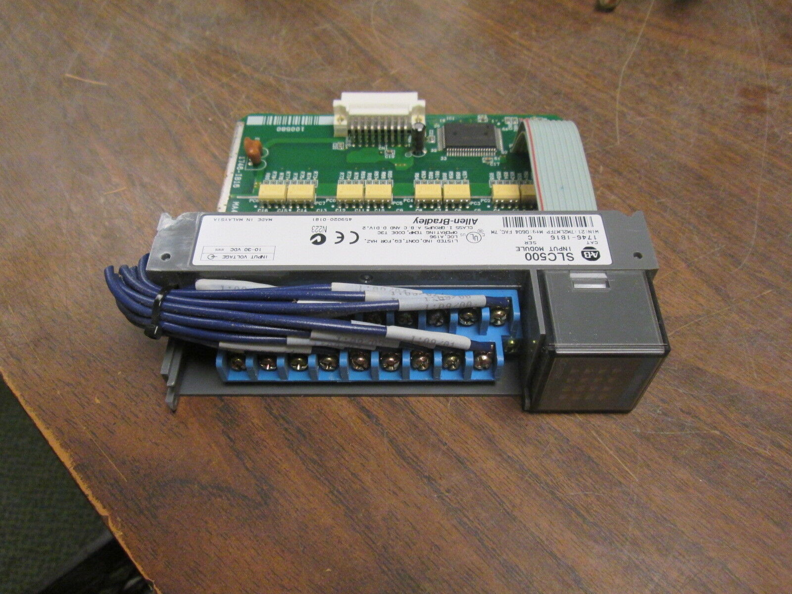 Allen-Bradley SLC 500 Input Module 1746-IB16 Series C 10-30 VDC, Used