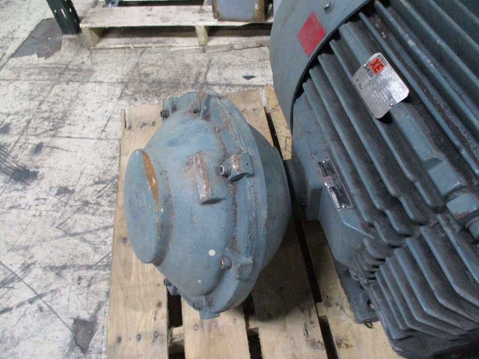 Reliance Duty Master AC Motor XE 100HP 1800RPM 460V 3Ph 111A 60Hz TEFC Used