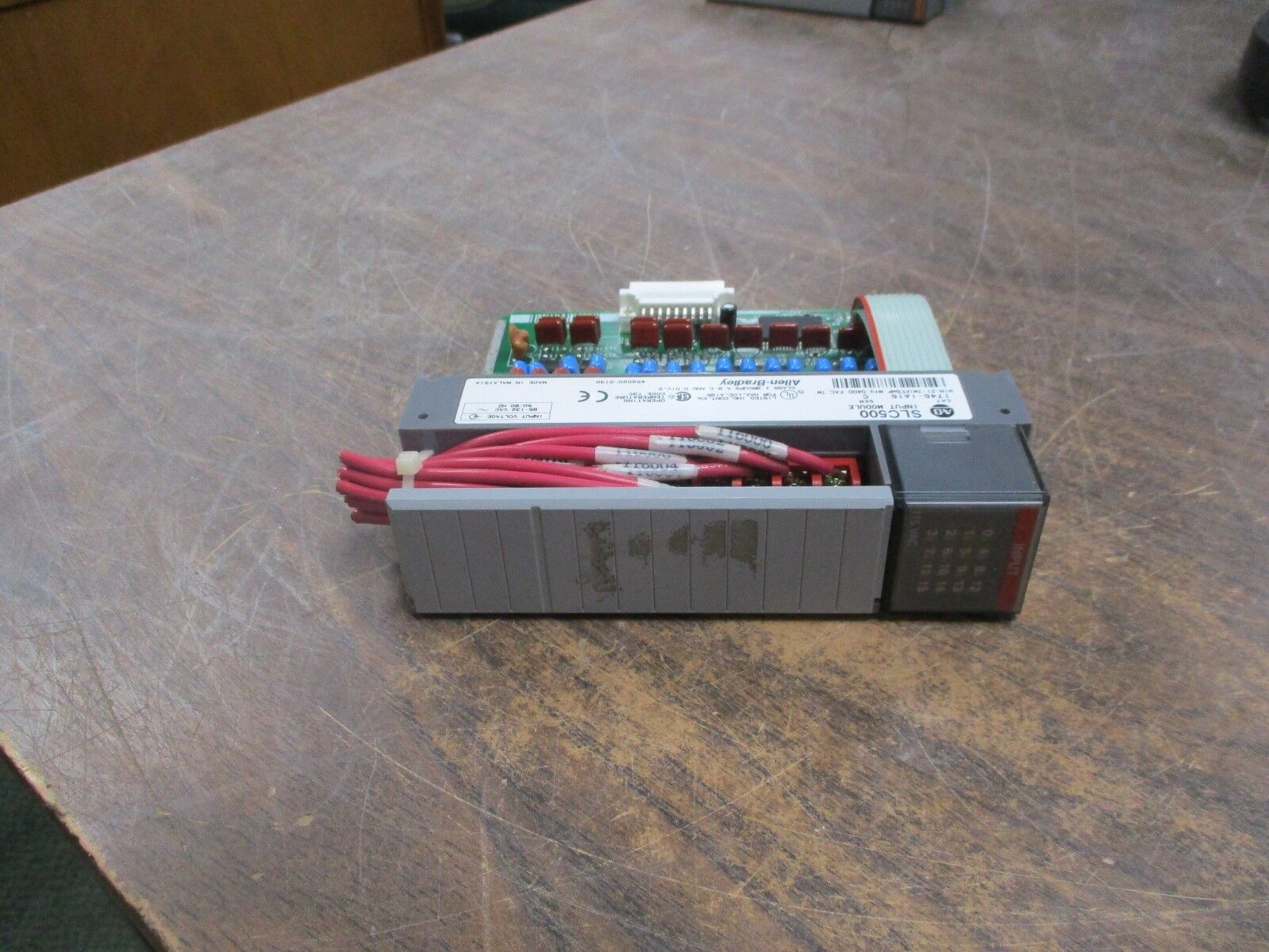 Allen-Bradley SLC500 Input Module 1746-IA16 85-132VAC 50/60Hz Ser. C Used