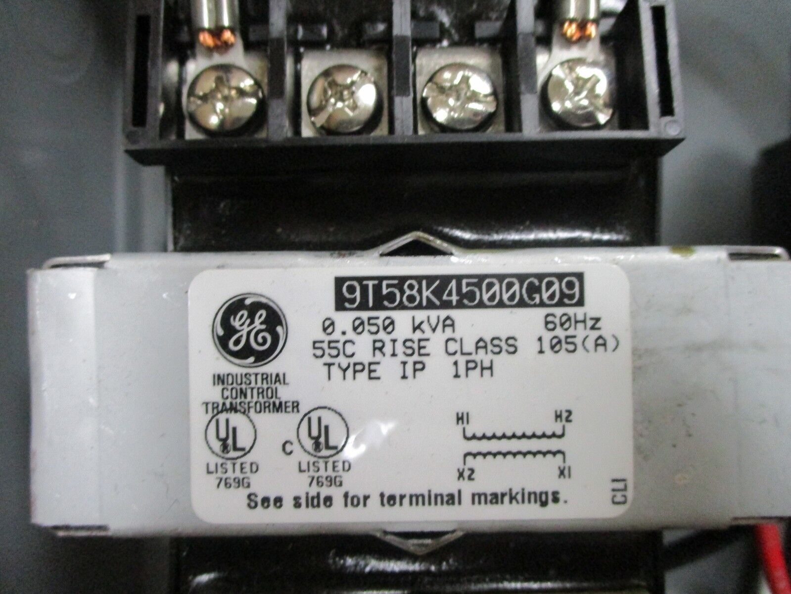 GE Size 1 Starter CR306C18200AFTDB 120V Coil 27A 600V Type 1 Enclosure