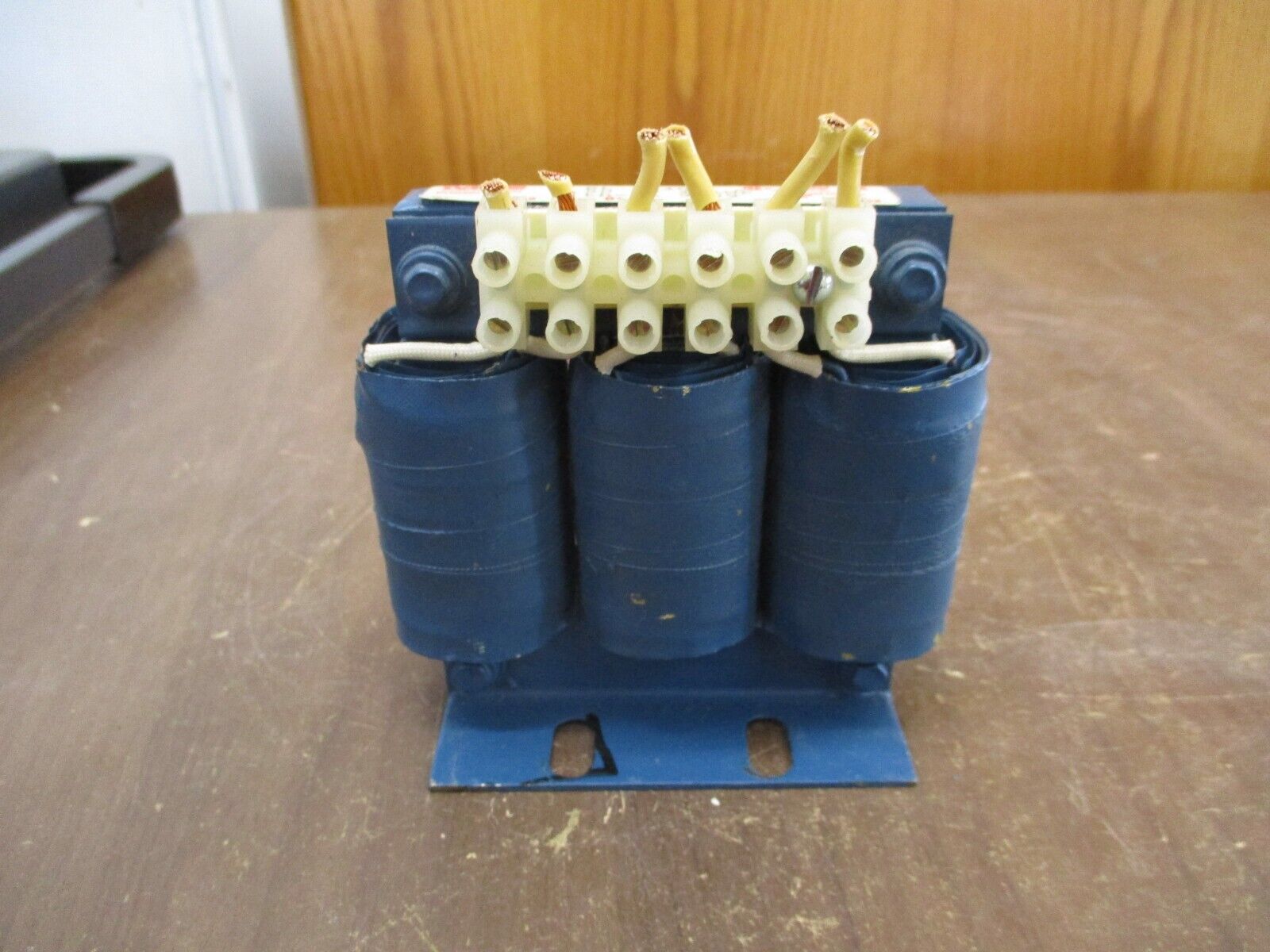 MTE 3Ph Reactor RL-00402 6.50mH 4A 600V 50/60Hz *Missing (1) Screw* Used