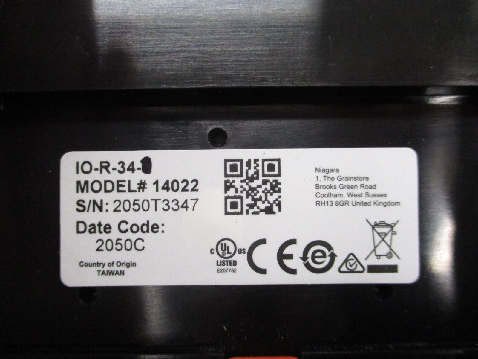 Niagara IO-R-34 I/O Module 14022 34PT Used