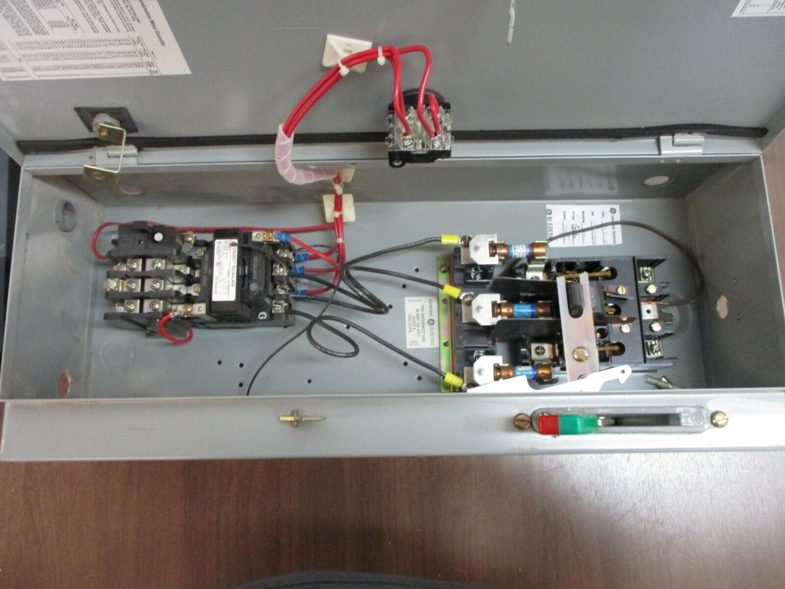 GE Fusible Size 1 Combination CR308CT**RA1AALAA# 200-208V Coil 27A 600V Used