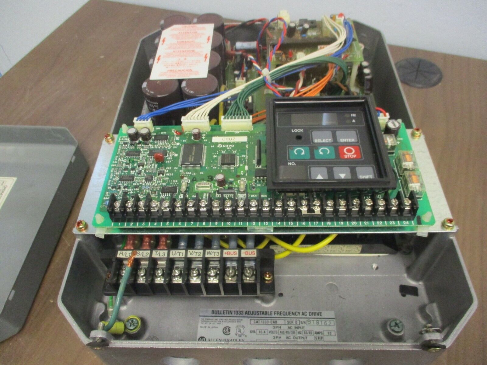 Allen-Bradley AC Drive 1333-CAB 5HP 3Ph Used