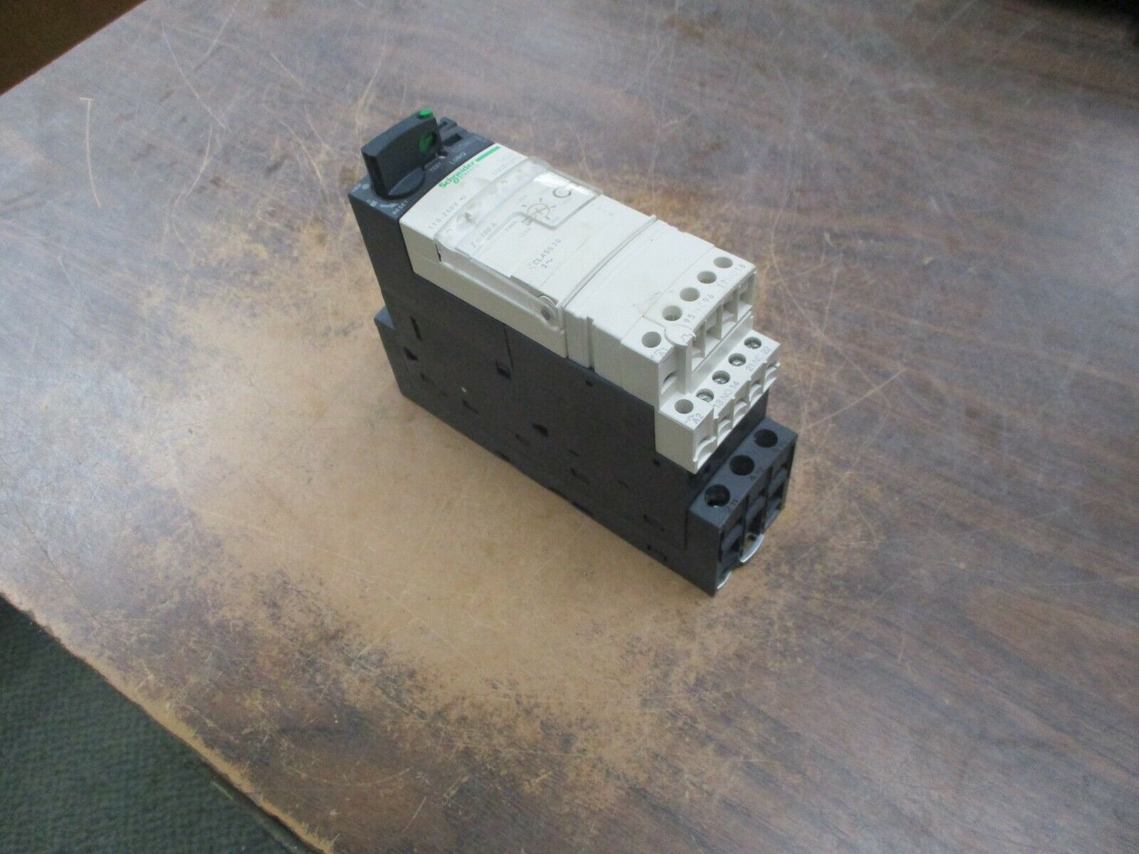 Schneider Electric Motor Protector LUCD12FU 110-240V Trip: 3-12A Used